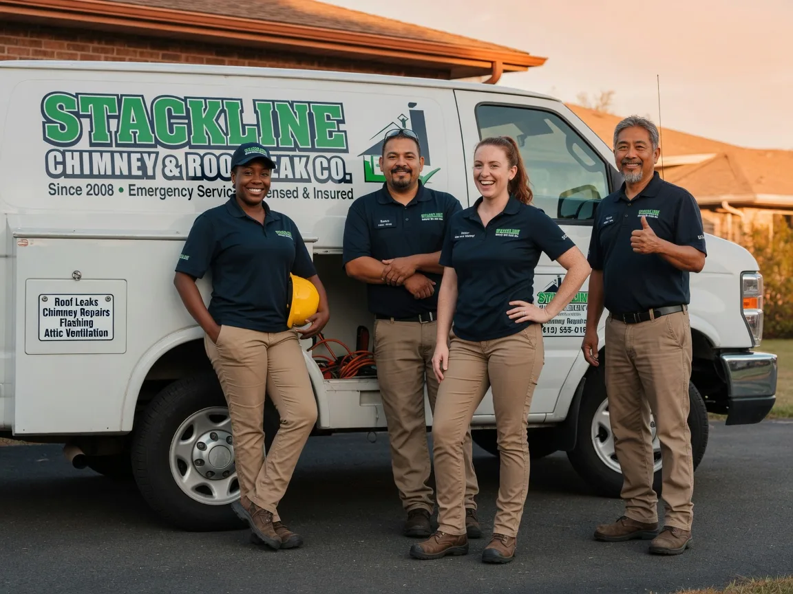 Chimney flashing repair company in Earth, TX